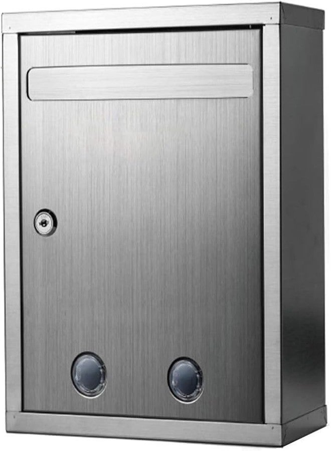 OTIPORTER All in 1 Multipurpose Big Size Letter Box/Complaint Box/Suggestion Box/Donation Box with Lock Table Top or Wall Mount - Image 1